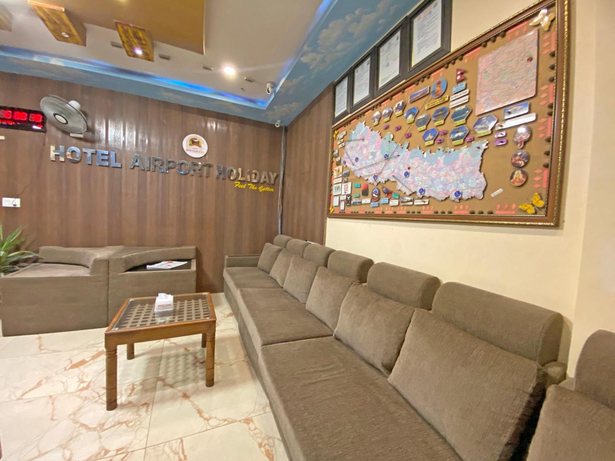 Hotel Airport Holiday Kathmandu Buitenkant foto